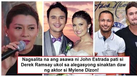 mylene dizon scandal|John Estrada's Wife Priscilla Meirelles, Friend Derek Ramsay .